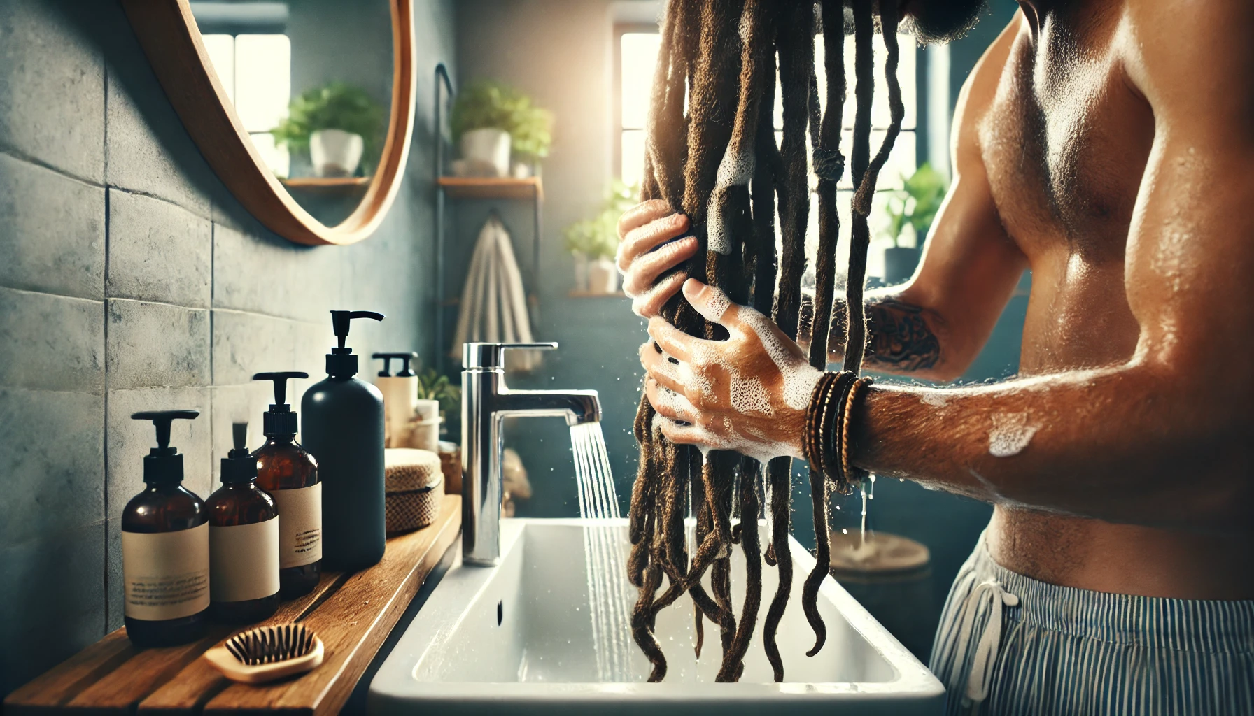 how to clean dreadlocks