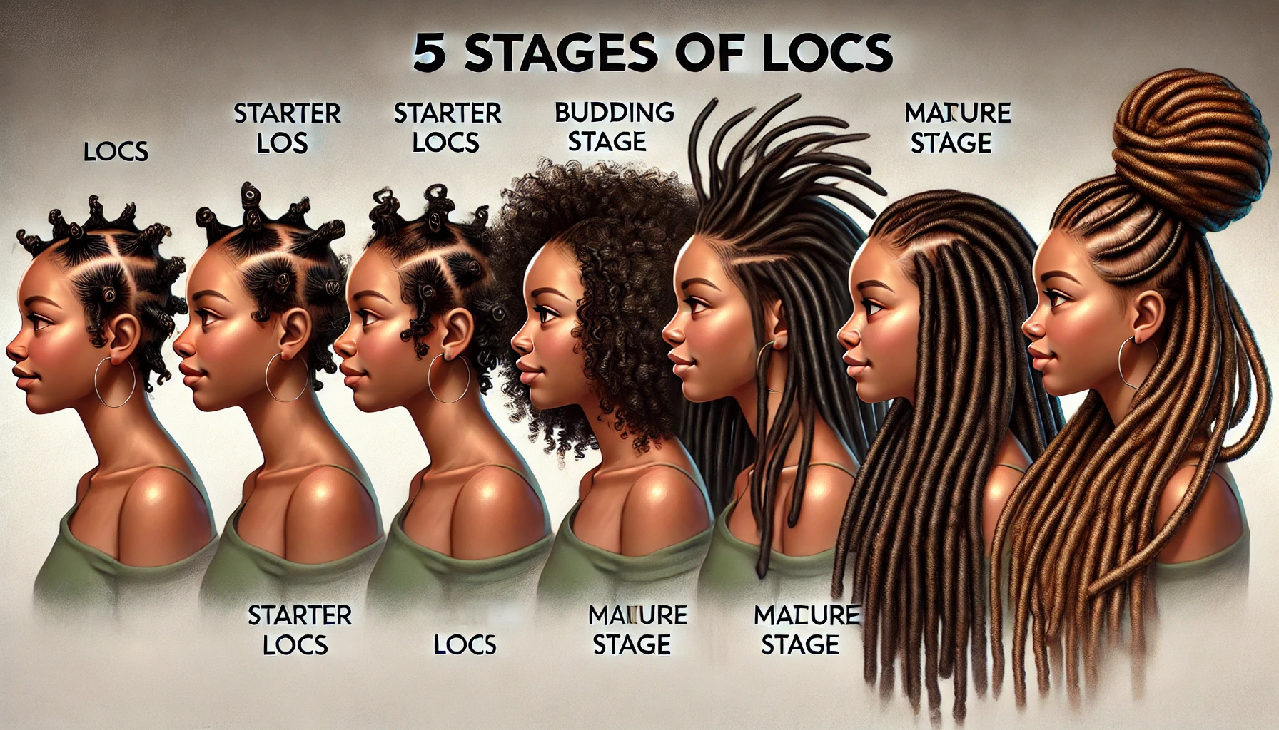 Stages of Locs