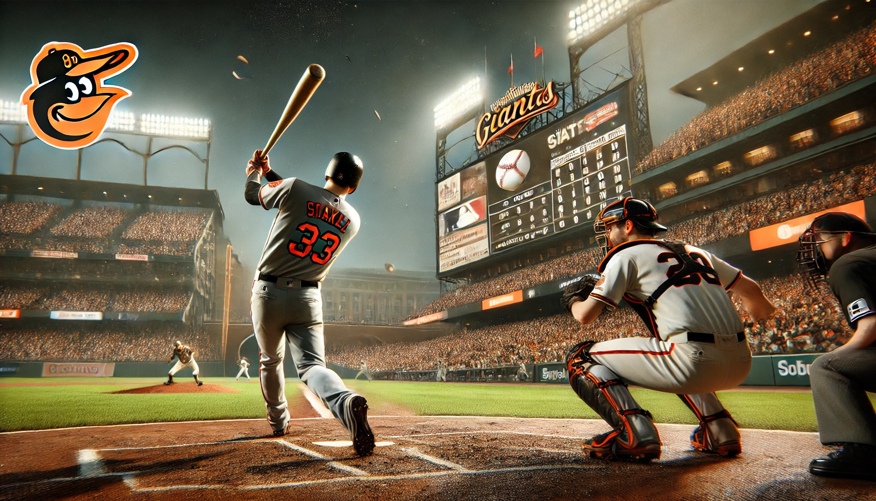 baltimore orioles vs san francisco giants match player stats