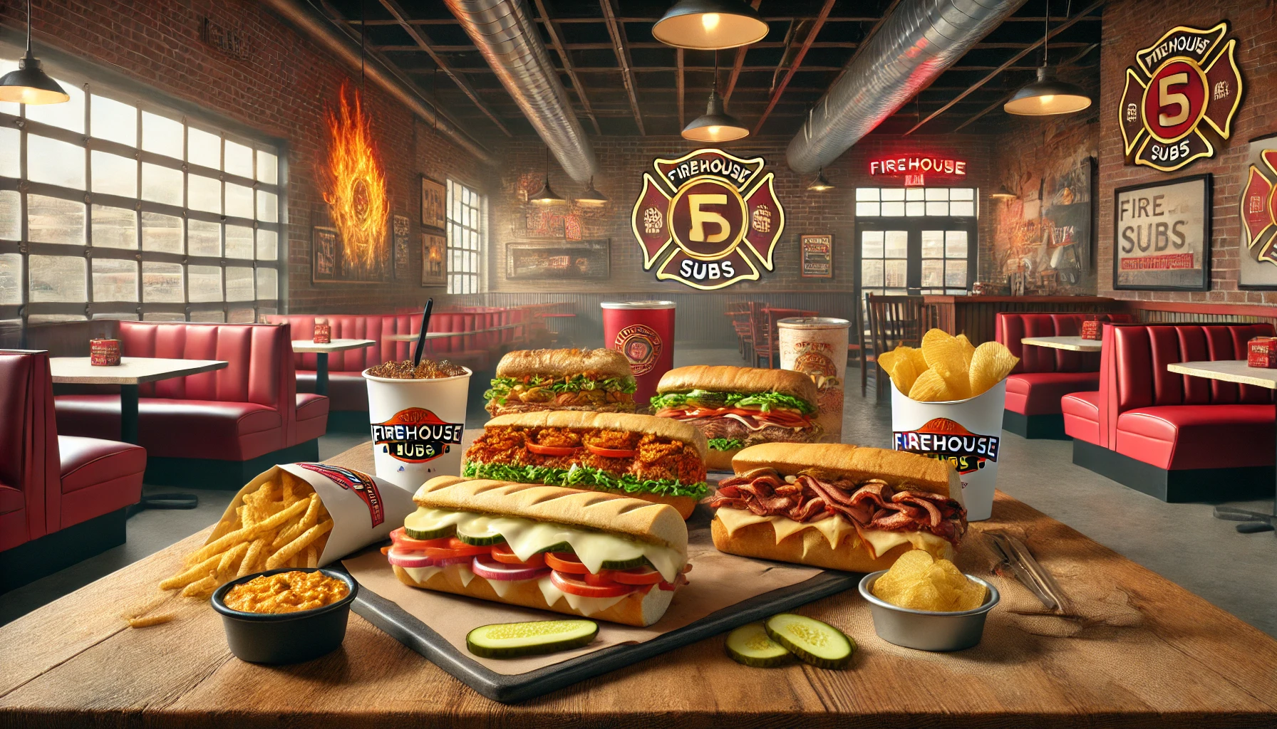 firehouse subs menu